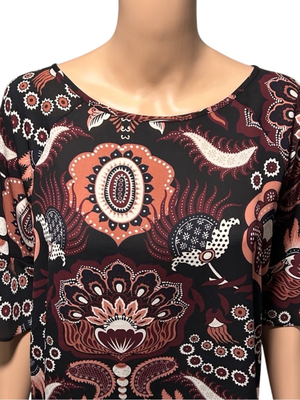 LOFT Multicolor Patterned Blouse - Picture 2 of 6